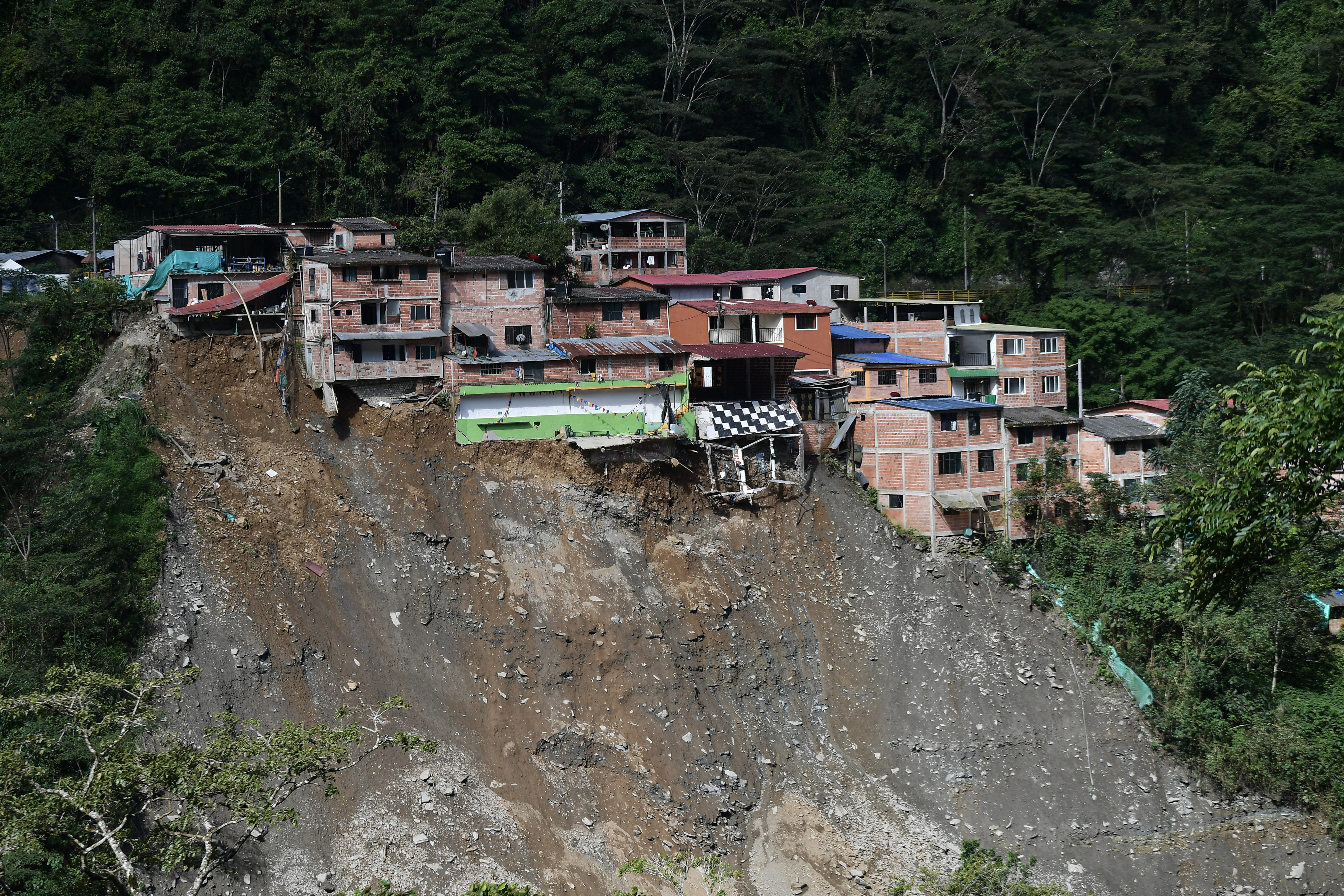 Guayabetal, Cundinamarca, la zona más susceptible a deslizamientos en vía al Llano