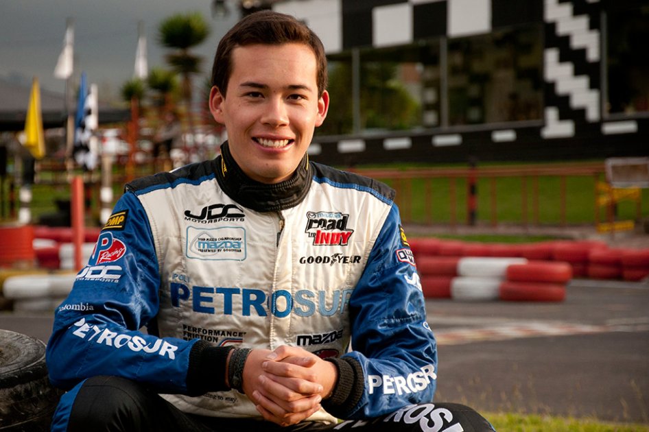 Juan Piedrahita confirmó participación en la Pro Mazda Championship