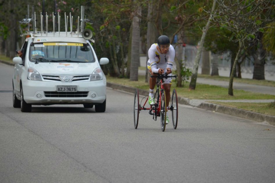 Néstor Ayala ganó bronce para Colombia en la carrera de ciclismo de ruta.