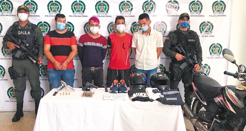 Por este ataque ya fueron capturadas cuatro personas que pertenecen a la banda los Costeños. / Fotos: Cortesía
