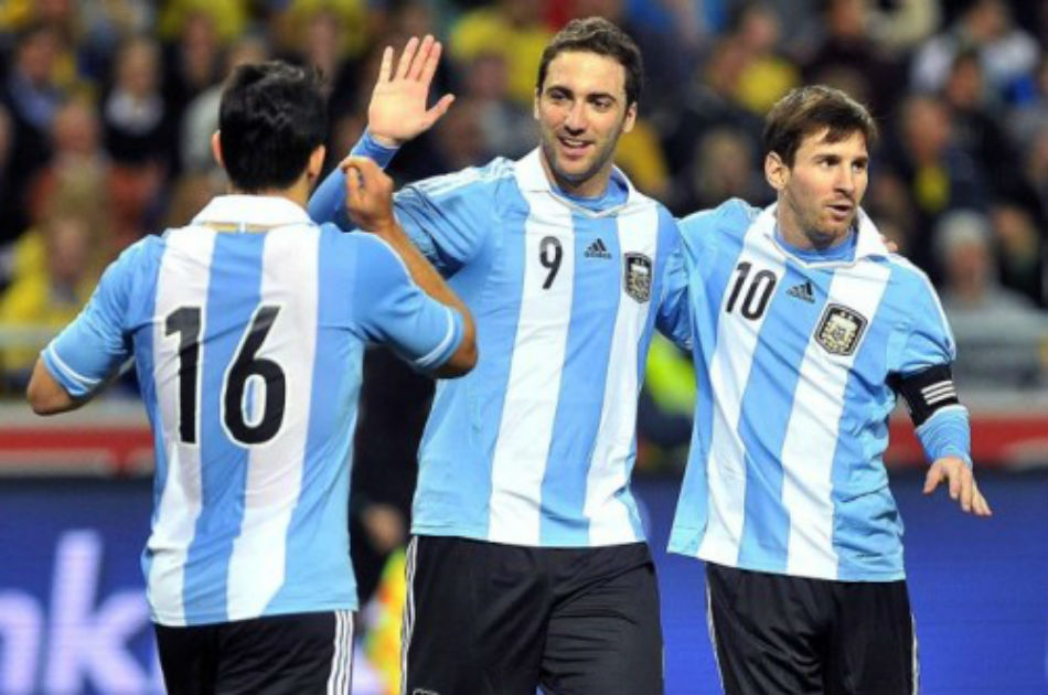 Argentina, con el objetivo de ratificar su clasificación a Brasil 2014