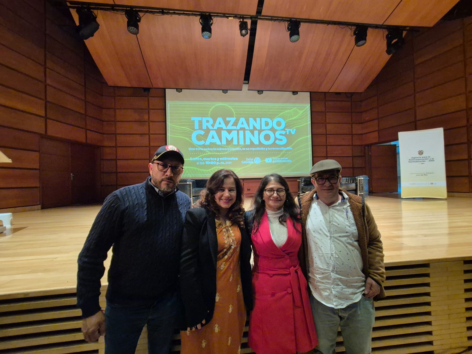 Así fue el lanzamiento de ‘Trazando Caminos’, la primera serie sobre reincorporación