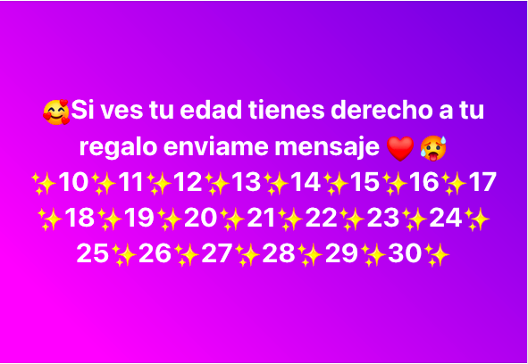 Se desconoce si son estafas o si piden contenido sexual explícito a cambio.