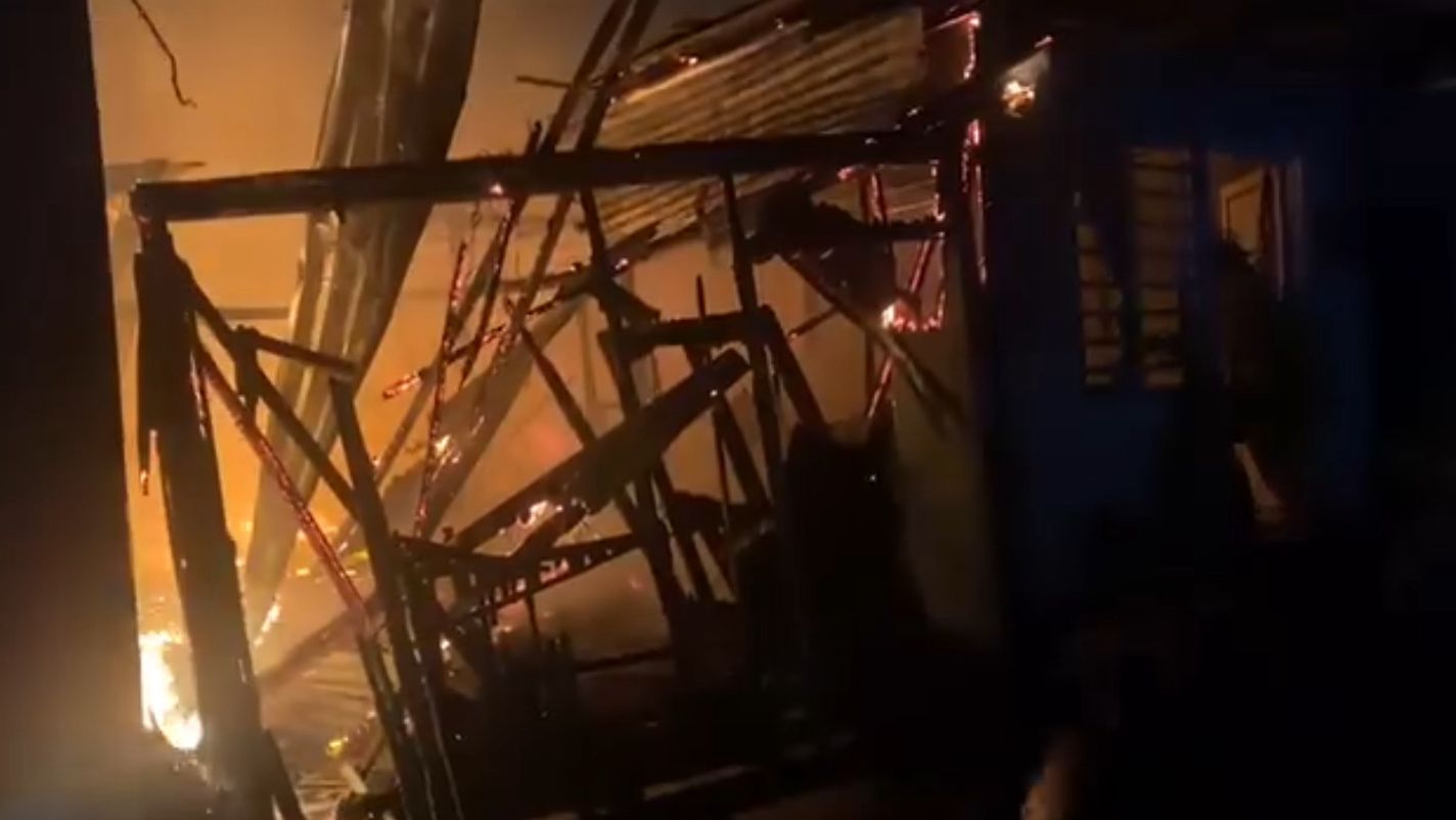 Incendio en Buenaventura dejó un menor de edad sin vida y dos casas destruidas
