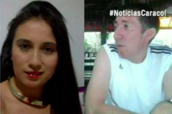 Nercy Johanna Valencia y Alexander Leal.