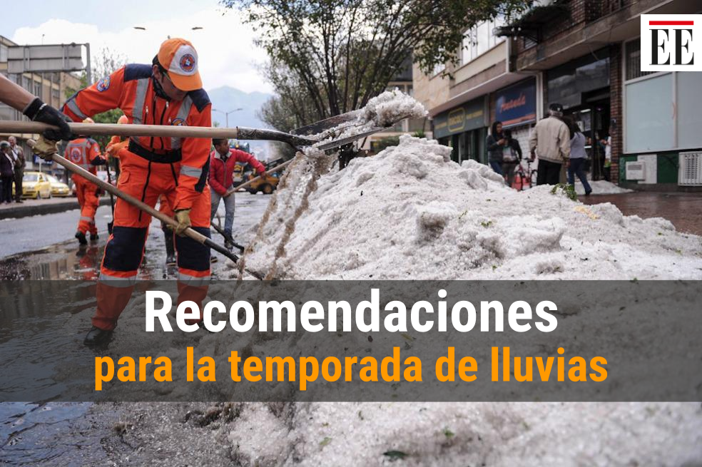 Recomendaciones para la temporada de lluvias