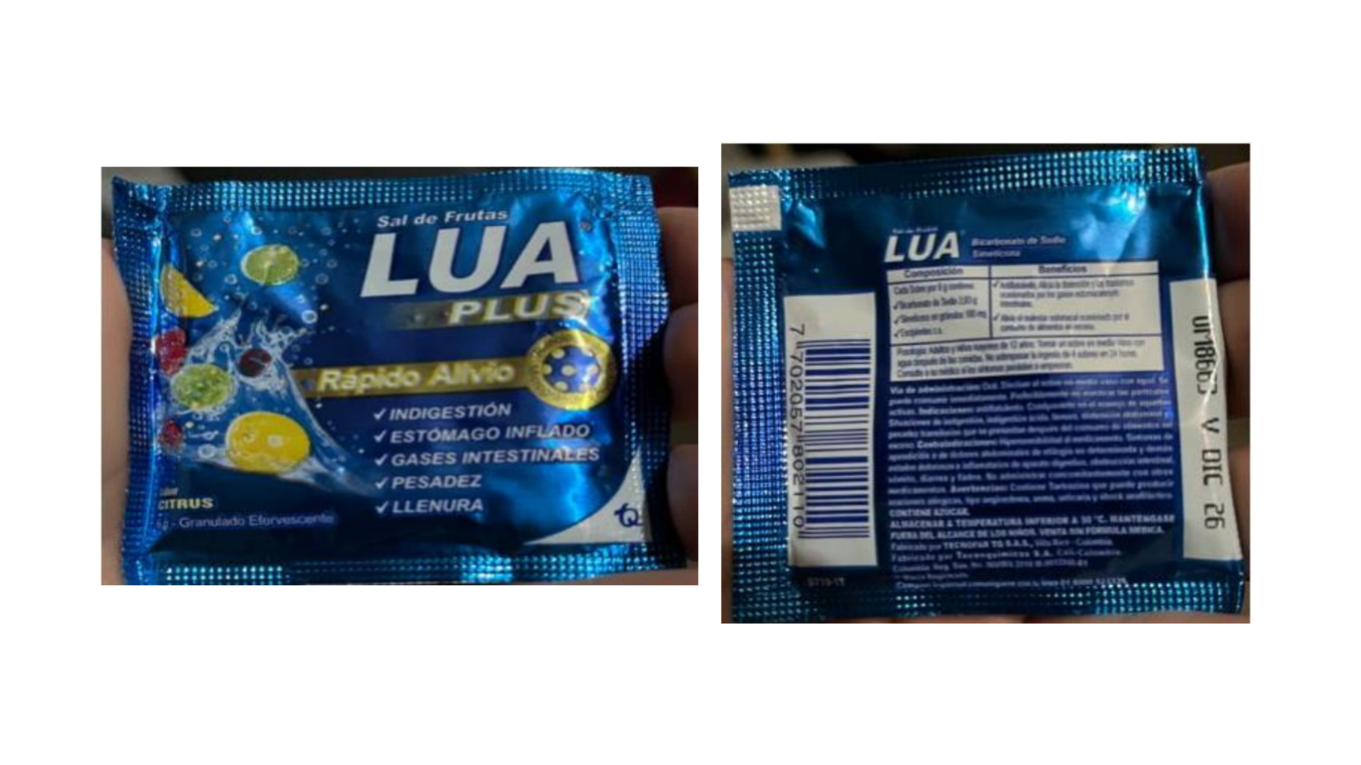 El Invima advirtió que cualquier unidad con el número de lote 0M8663 y la fecha de vencimiento V DIC 26 no tiene relación alguna con los productos originales del titular.