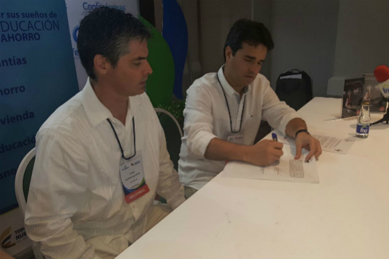 Listo convenio de Fondo Nacional de Ahorro y Acopi para créditos a empresarios de Bolívar