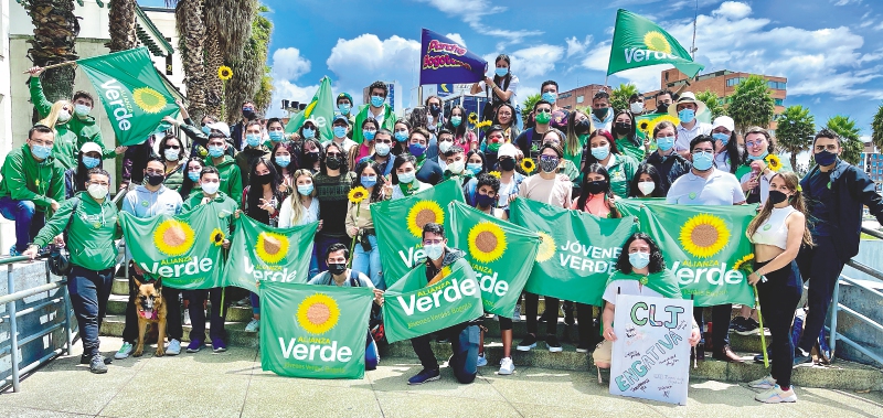 “Los jóvenes se identifican de centro y el Verde los representa mejor”