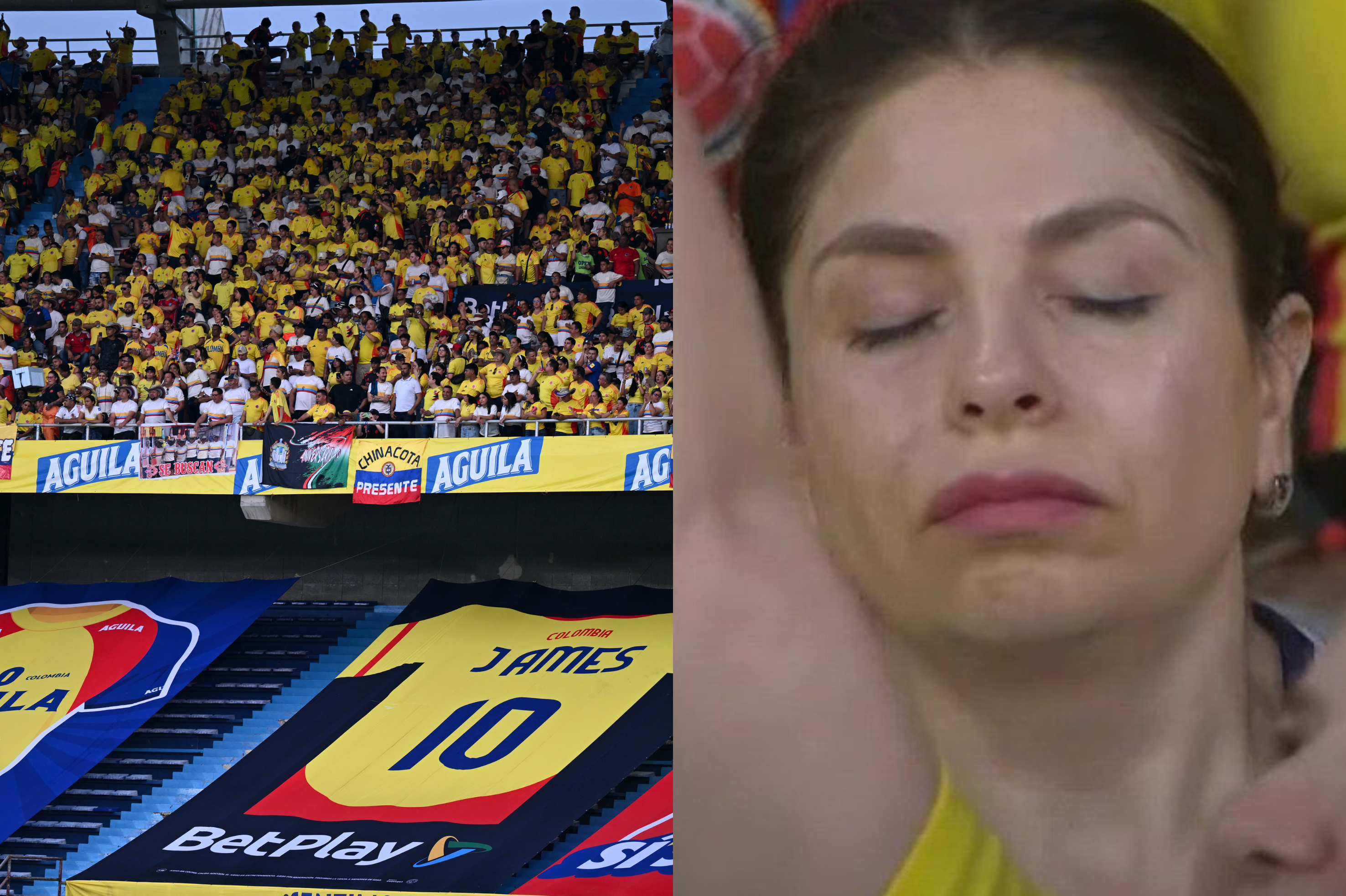 Críticas a la hinchada de Colombia: “La selección va perdiendo y nadie alienta”