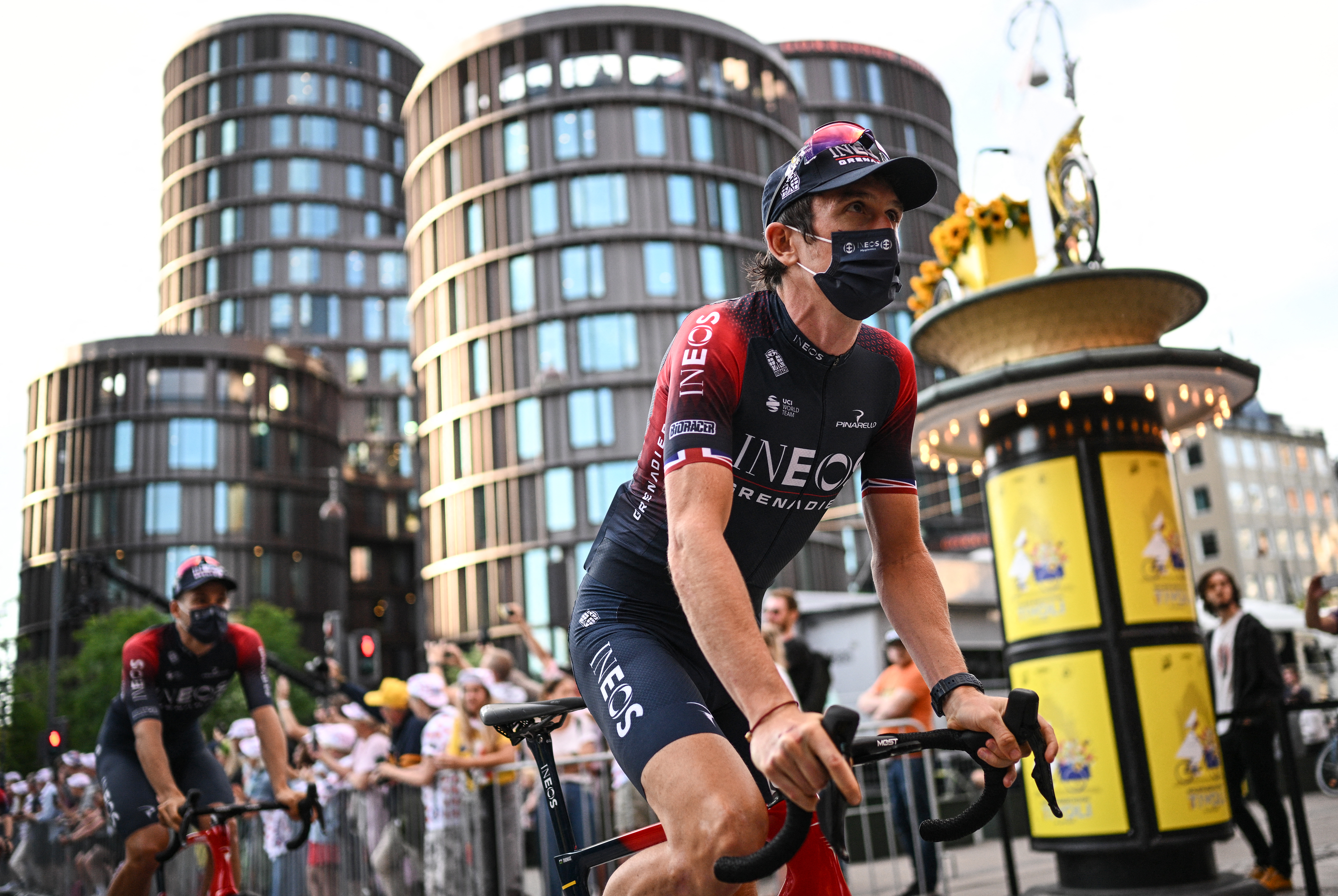 Thomas reconoce que Daniel Martínez y Adam Yates serán los líderes del Ineos