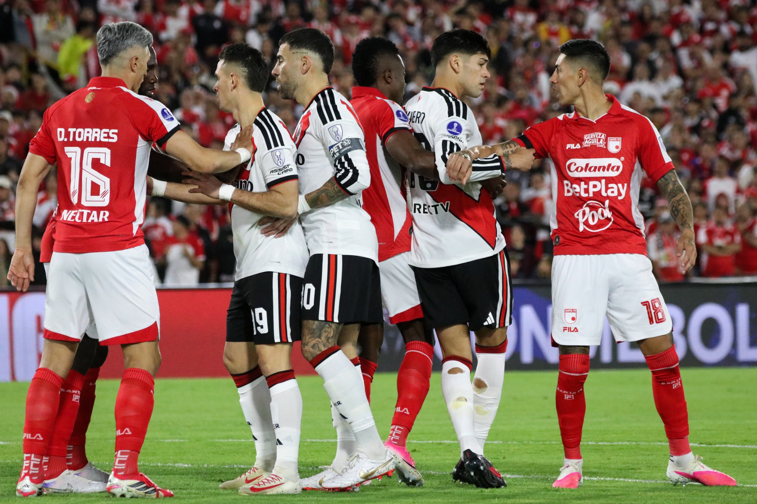 Galería: así se vivió el empate 0-0 entre Santa Fe y River Plate en la Copa Sudamericana