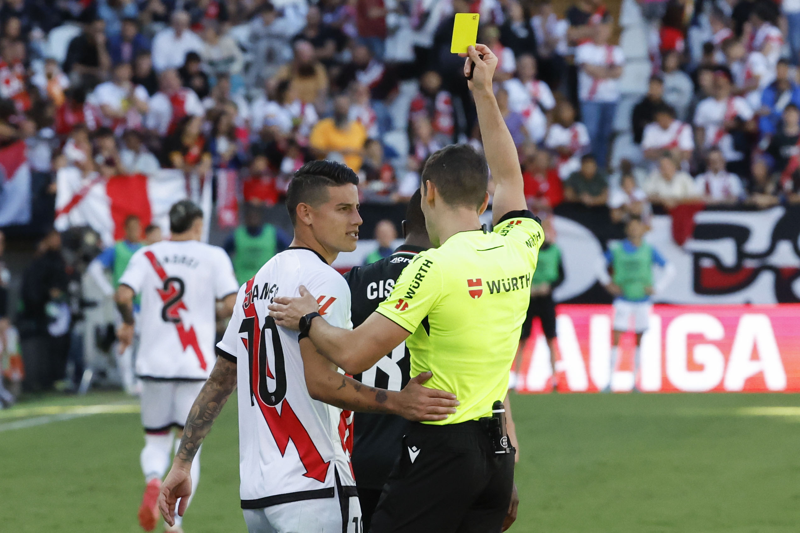 James Rodríguez fue titular en el empate entre Rayo Vallecano y Leganés