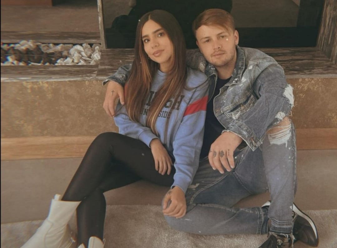 Juana Valentina y su novio Víctor Forero llevan varios años de relación.
