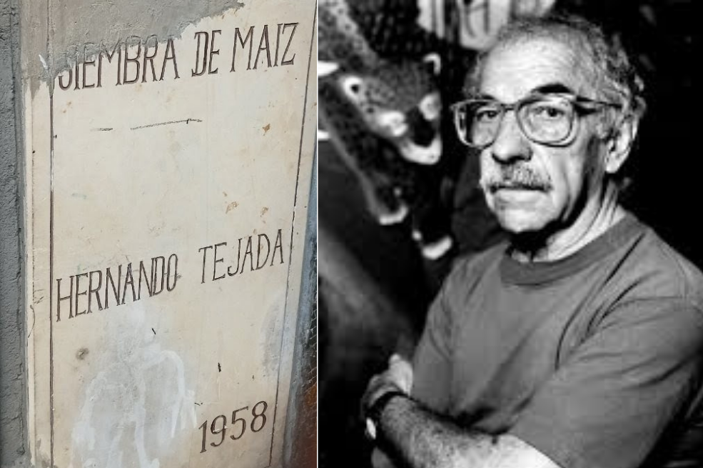 El mural de “Tejadita” que tumbó el terremoto