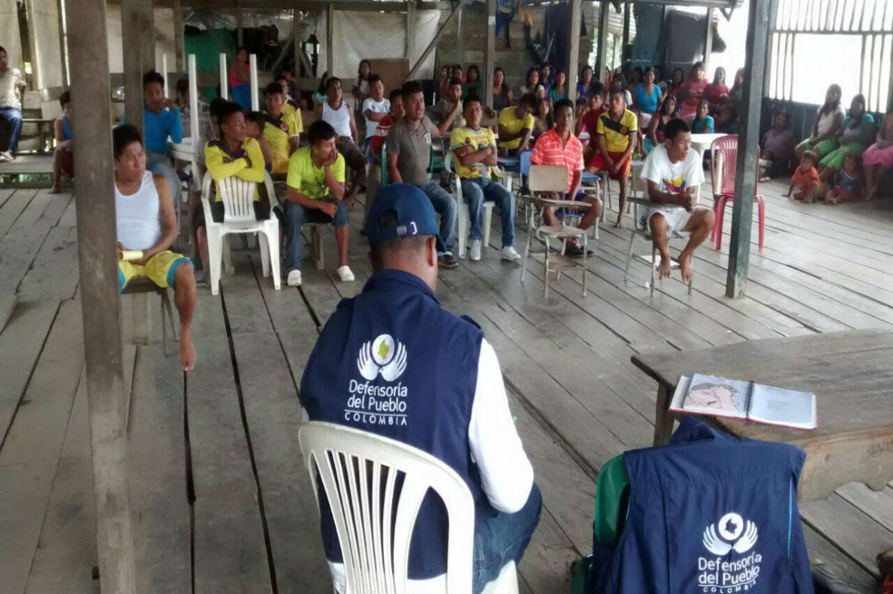 Imágenes de la crisis humanitaria en Chocó