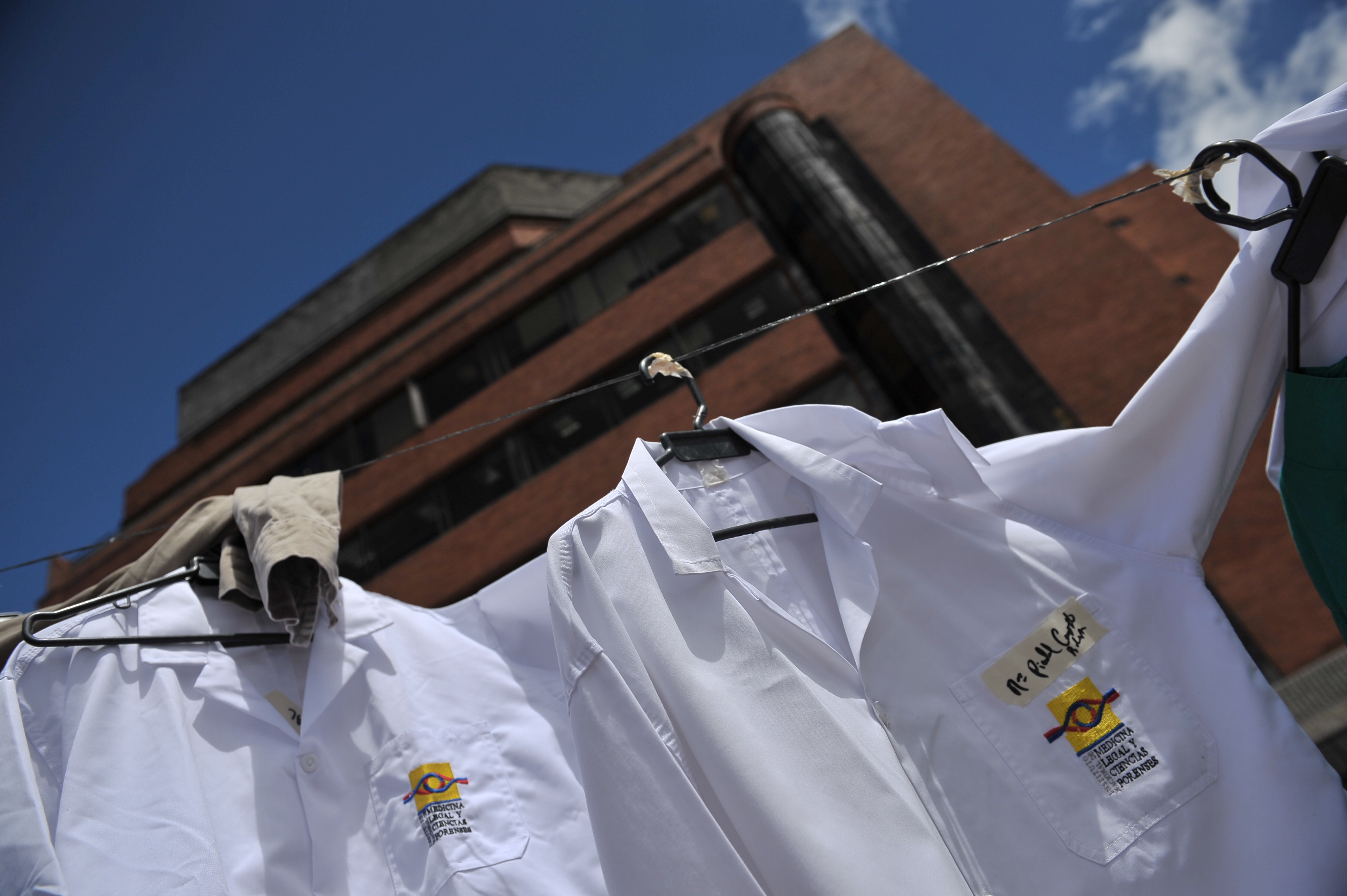 Paro de trabajadores de Medicina Legal y Ciencias Forenses