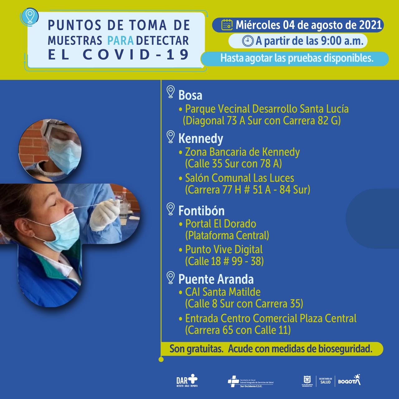 Sur / Occidente de Bogotá.
