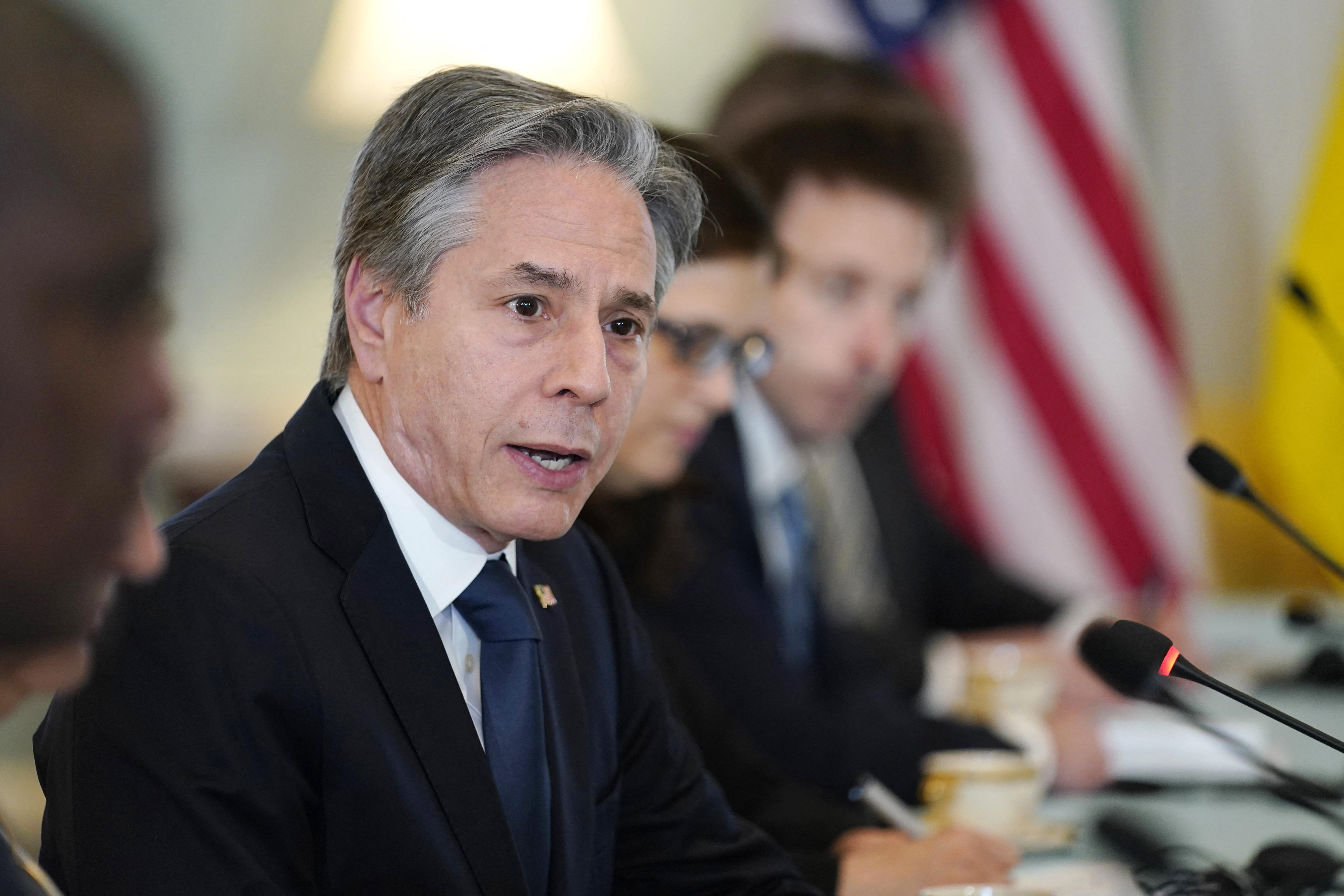 La primera delegación del Gobierno estadounidense llega a Ucrania