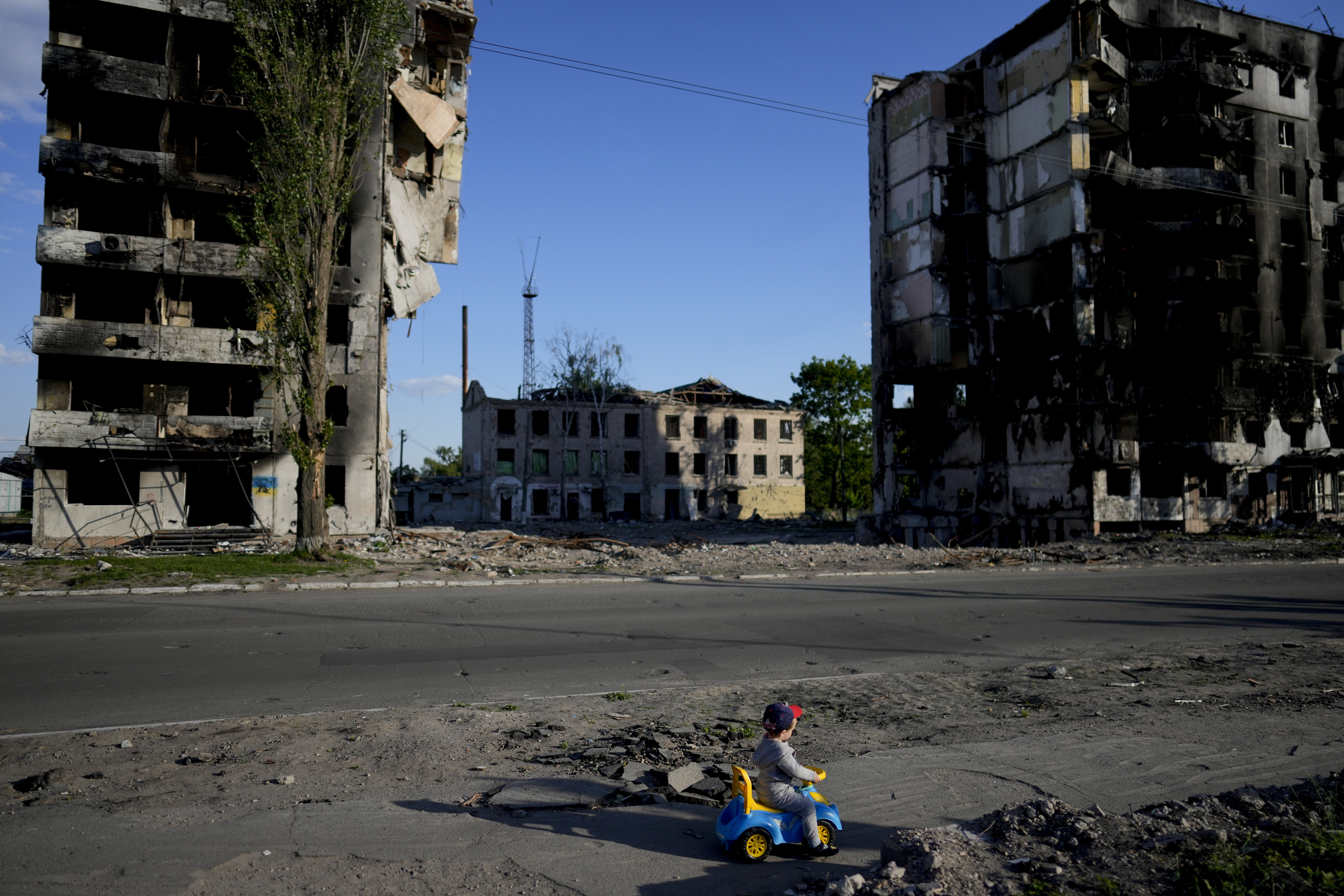 Los niños de la guerra de Ucrania