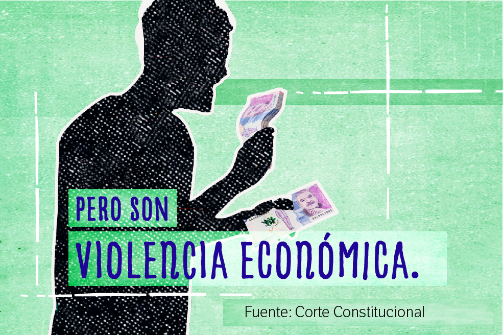 Pero son VIOLENCIA ECONÓMICA.