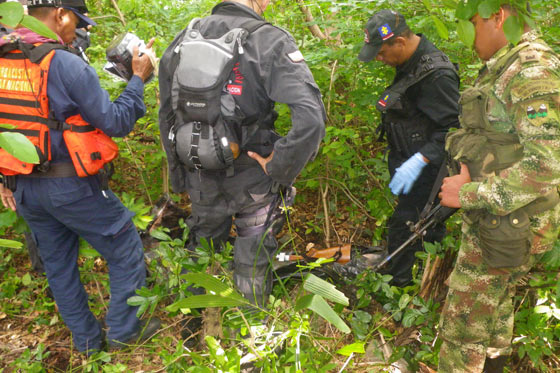 Hallan armamento en el Parque Tayrona