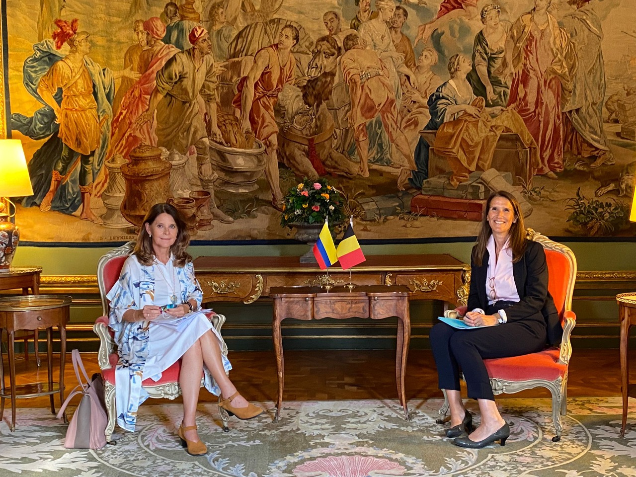Canciller colombiana dice en Bruselas que redes sociales detonaron protestas