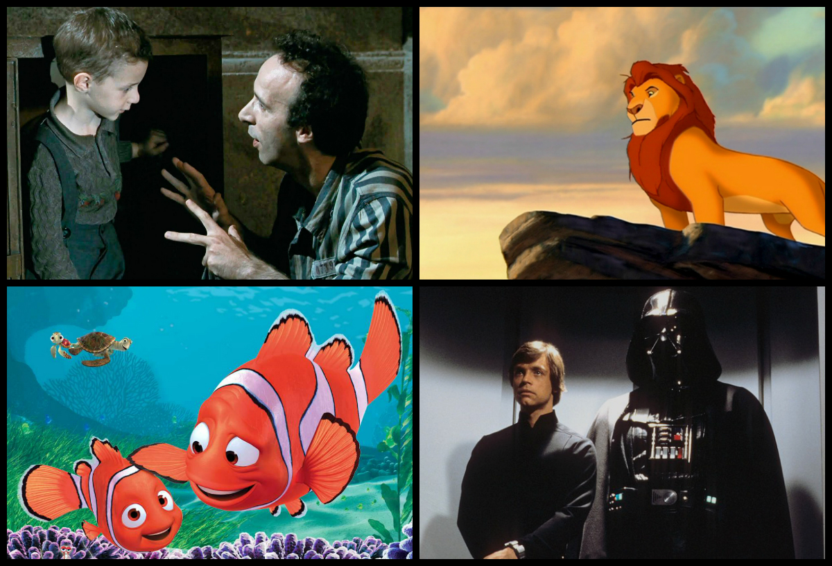 Los papás más recordados del cine