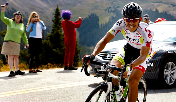 Ramiro Rincón, quinto en la general de USA Pro Cycling Challenge