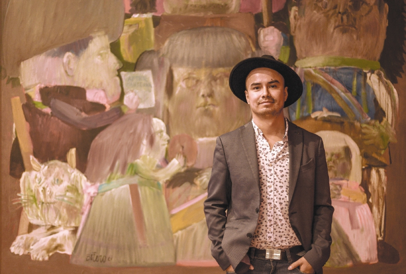 “El arte mural no es vendible, queda para siempre”