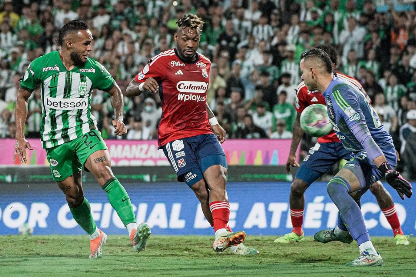 Copa BetPlay: Atlético Nacional venció a Independiente Medellín en el juego de ida