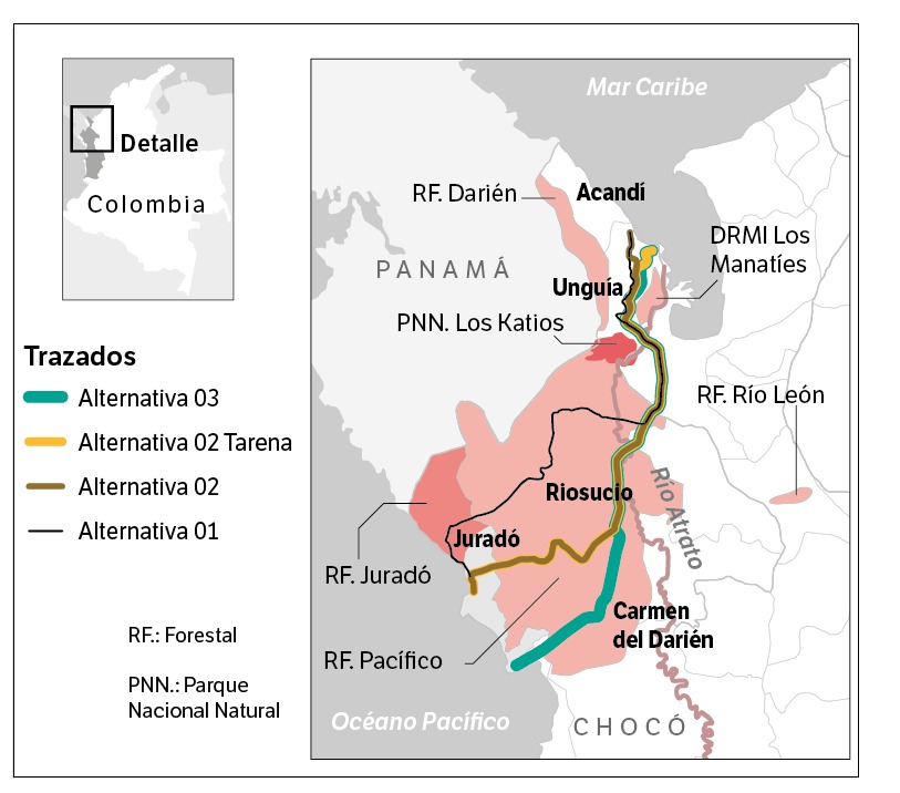 Las tres alternativas que hay, por ahora, para el proyecto de Conexión Interoceánica.