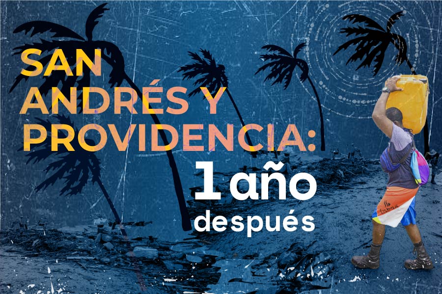 Un año del paso del huracán Iota