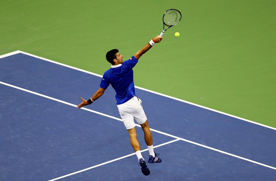 Novak Djokovic jugará su sexta final de US Open. Foto: AFP