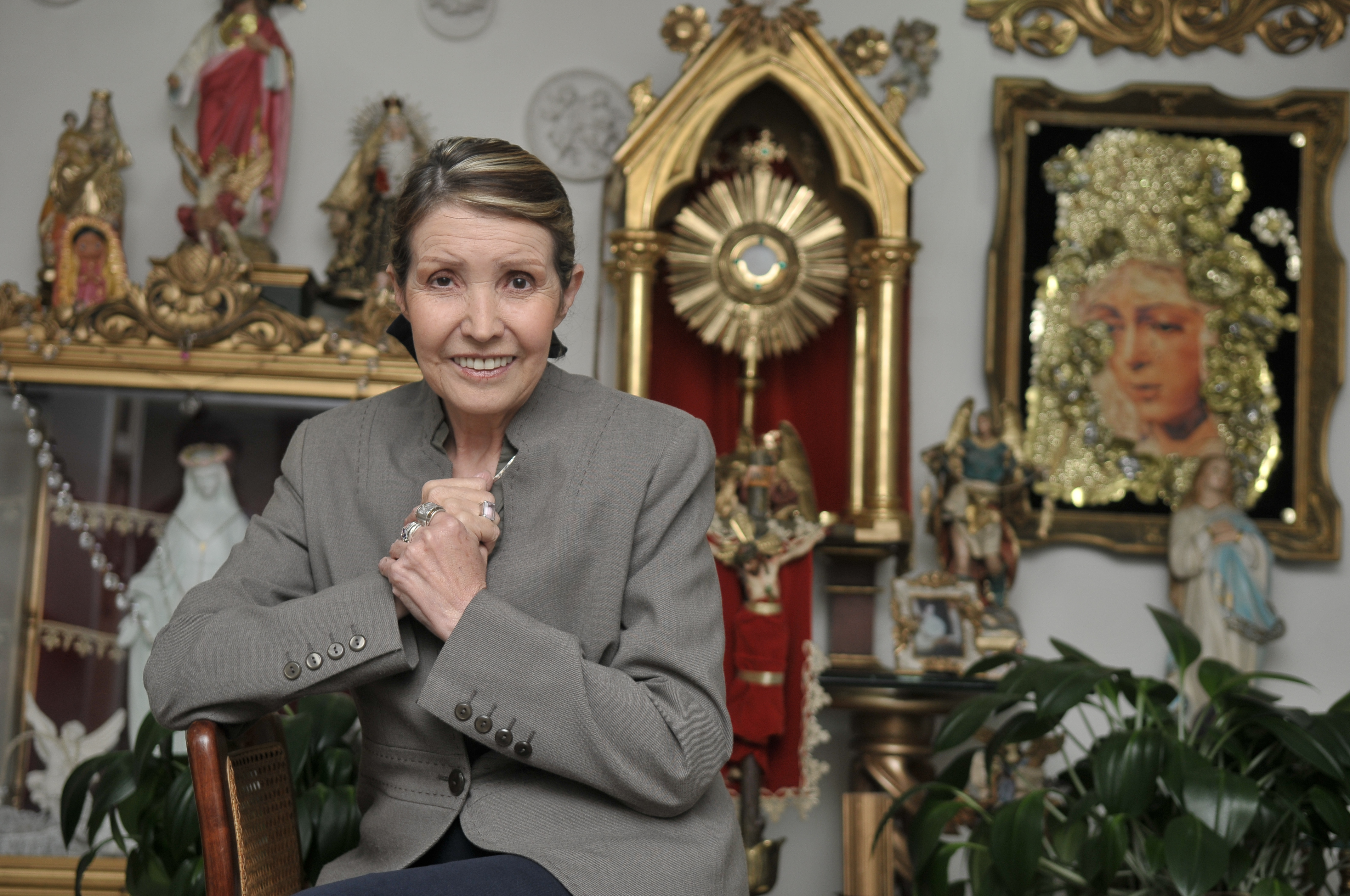 Actriz Colombiana galardonada con el premio ‘Víctor Nieto a toda una vida’ en los premios India Catalina.