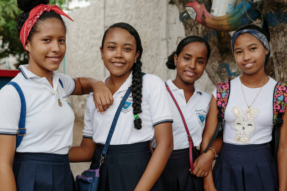Esta campaña busca naturalizar las conversaciones sobre la menstruación, para que las niñas, cada vez, puedan sentirse más cómodas con su condición de mujer para progresar en la vida. / Foto: Cortesía.