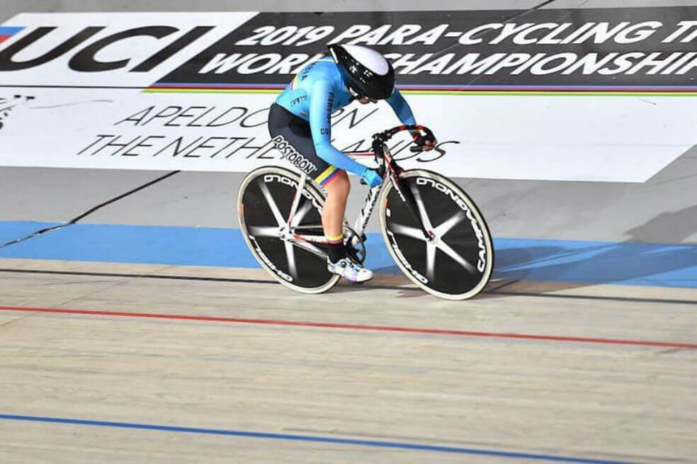 Carolina Munevar peleará por el oro en la persecución individual en Holanda