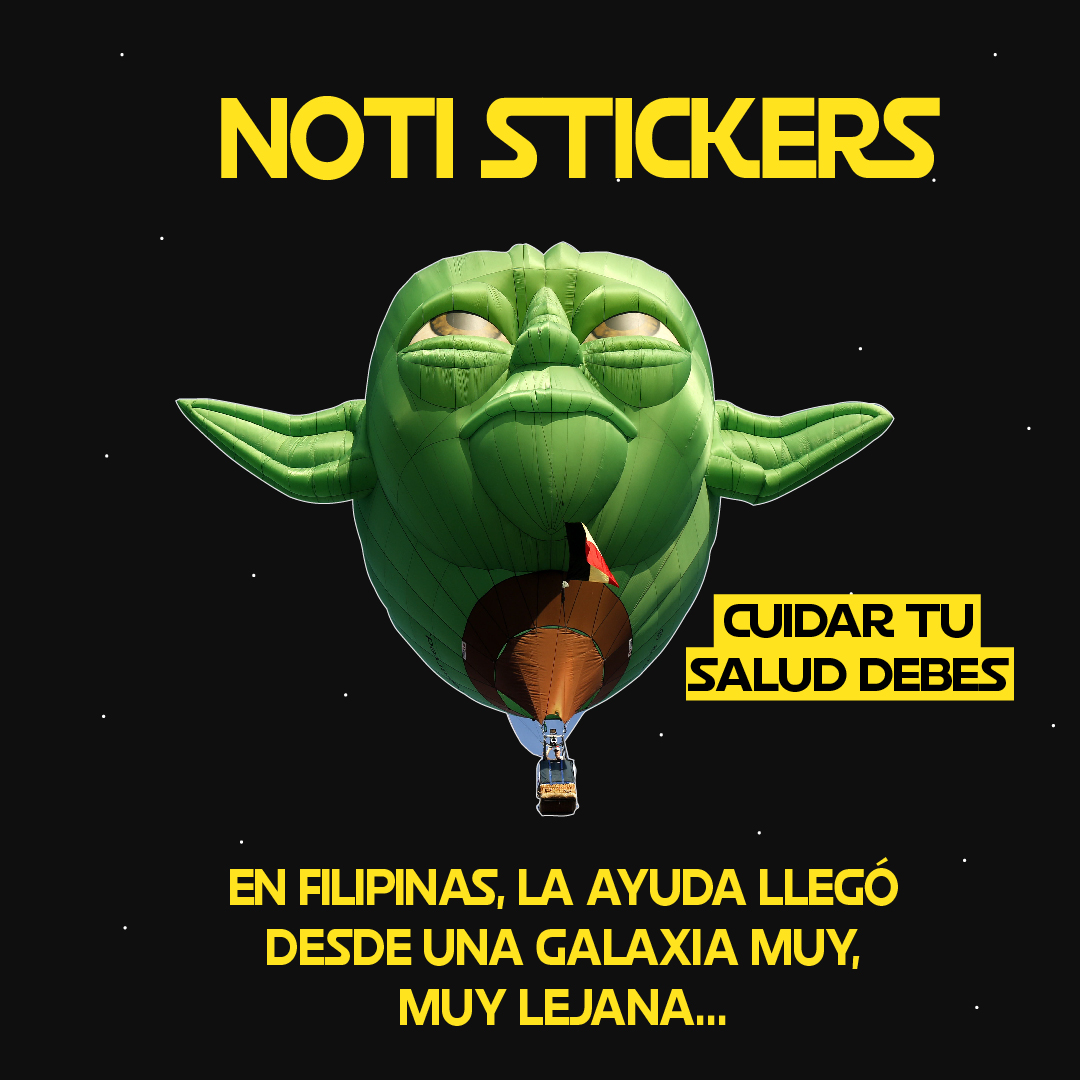 Si desea descargar nuestro paquete de stickers lo invitamos a hacer visitar el siguiente enlace: http://sticker.ly/s/AGCG60