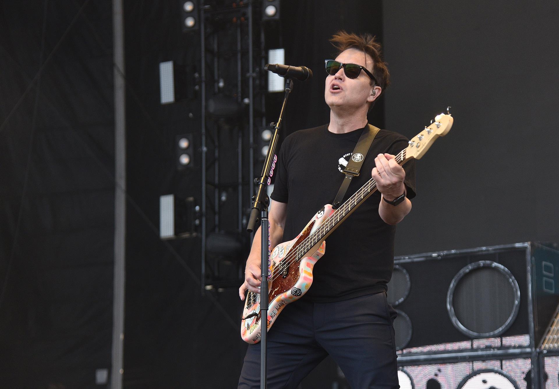 Mark Hoppus, vocalista y bajista de la banda Blink-182, revela que tiene cáncer