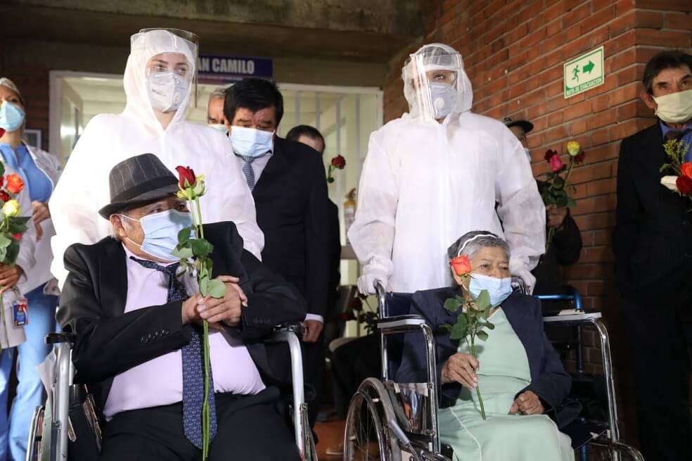 Cinco abuelitos en Cundinamarca lucharon y le ganaron la batalla a la Covid-19