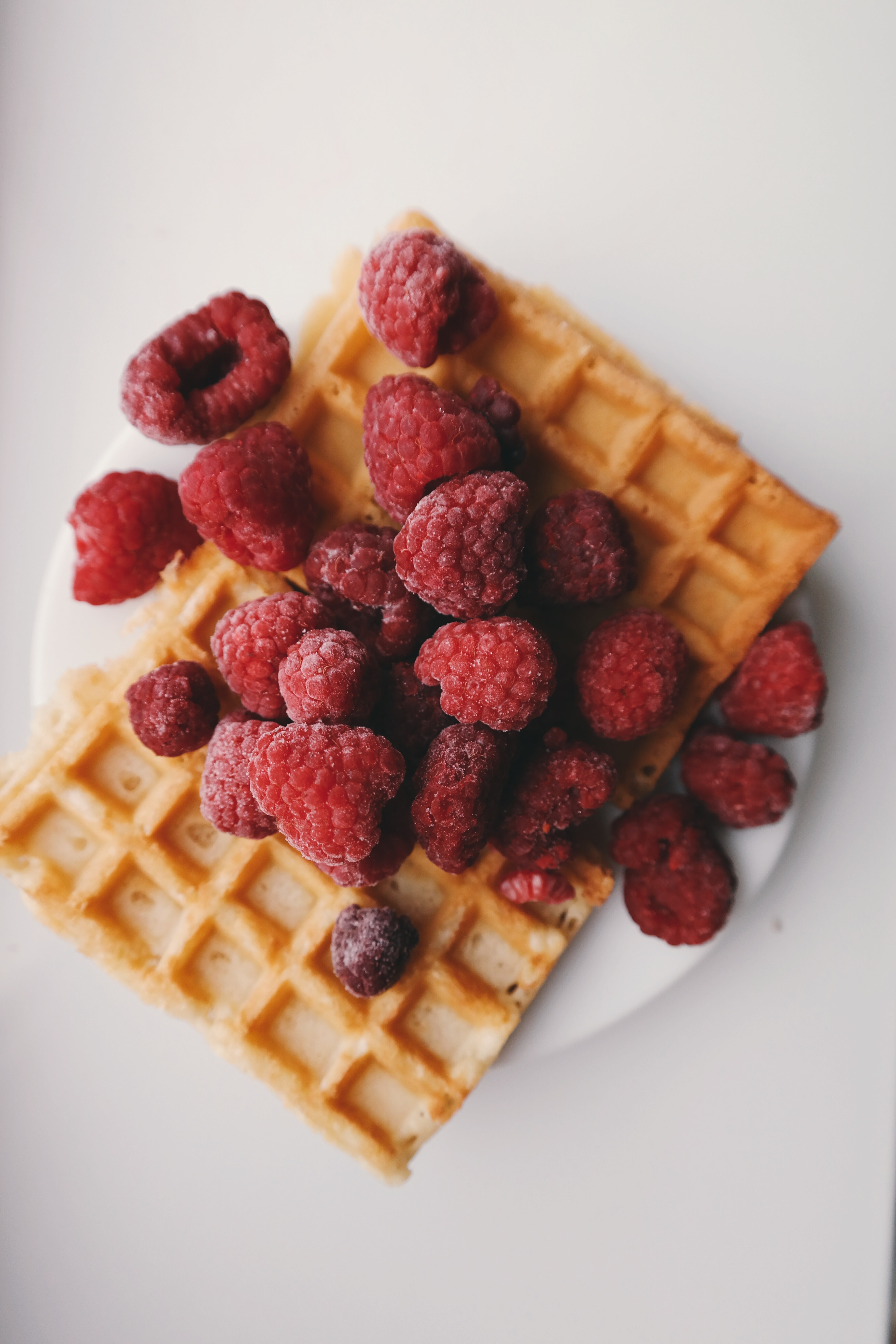 Waffles de banano