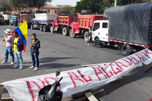 Por paro de camioneros, funcionarios del Distrito tendrán teletrabajo este martes