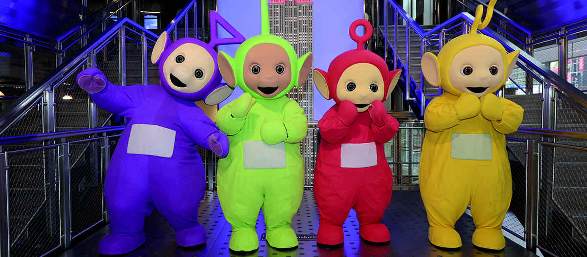 Los Teletubbies están de vuelta con esta fabulosa campaña de moda