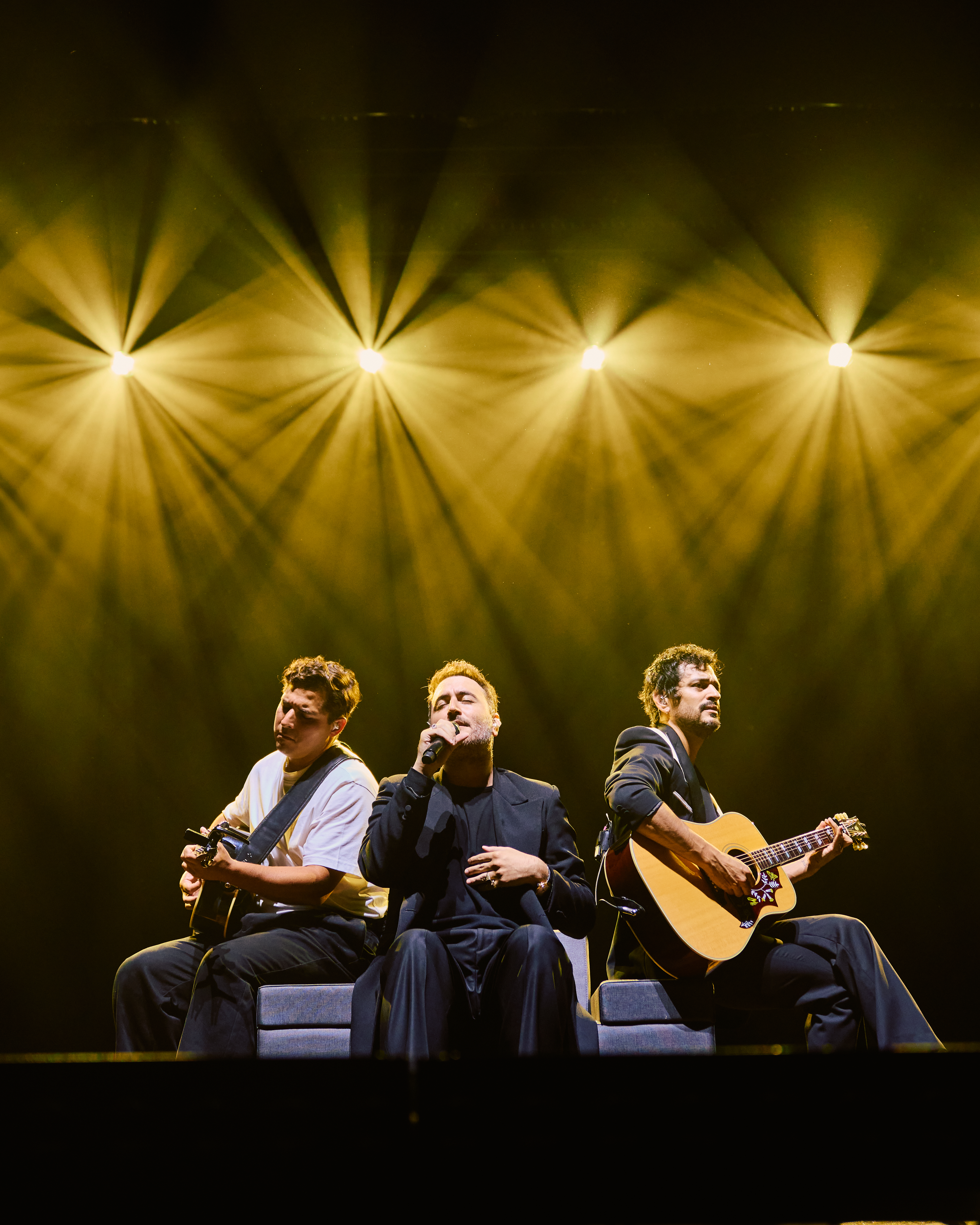 Reik en concierto en Bogotá, 11 de mayo 2025.
