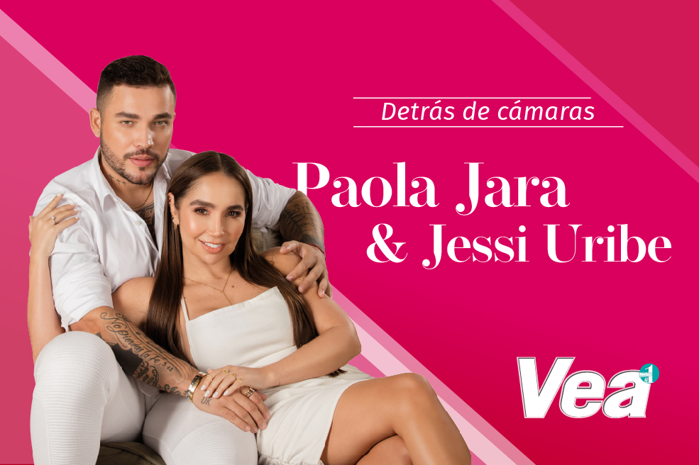 Detrás de cámaras con Paola Jara y Jessi Uribe