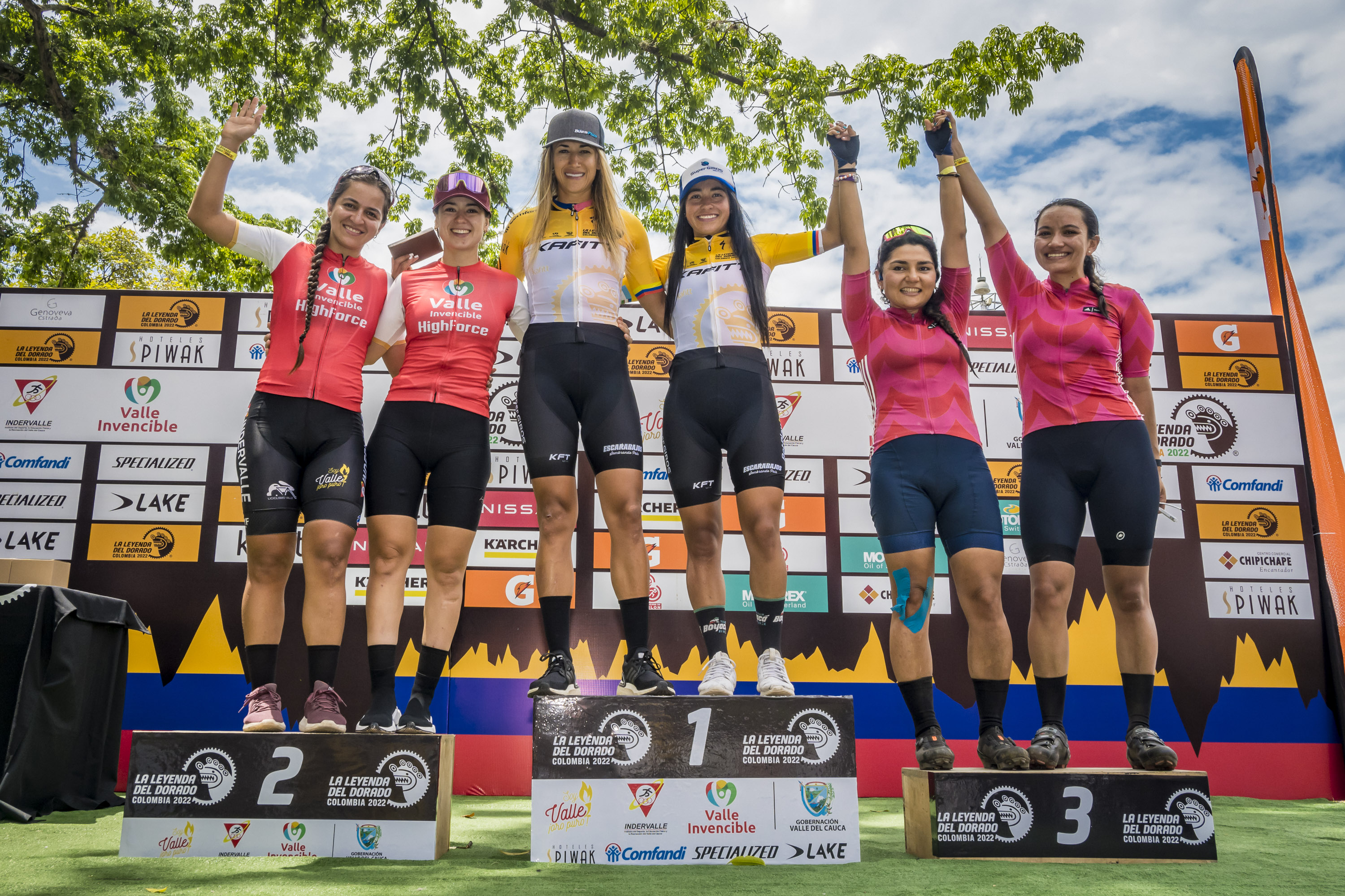 Ganadoras femenino Leyenda del Dorado