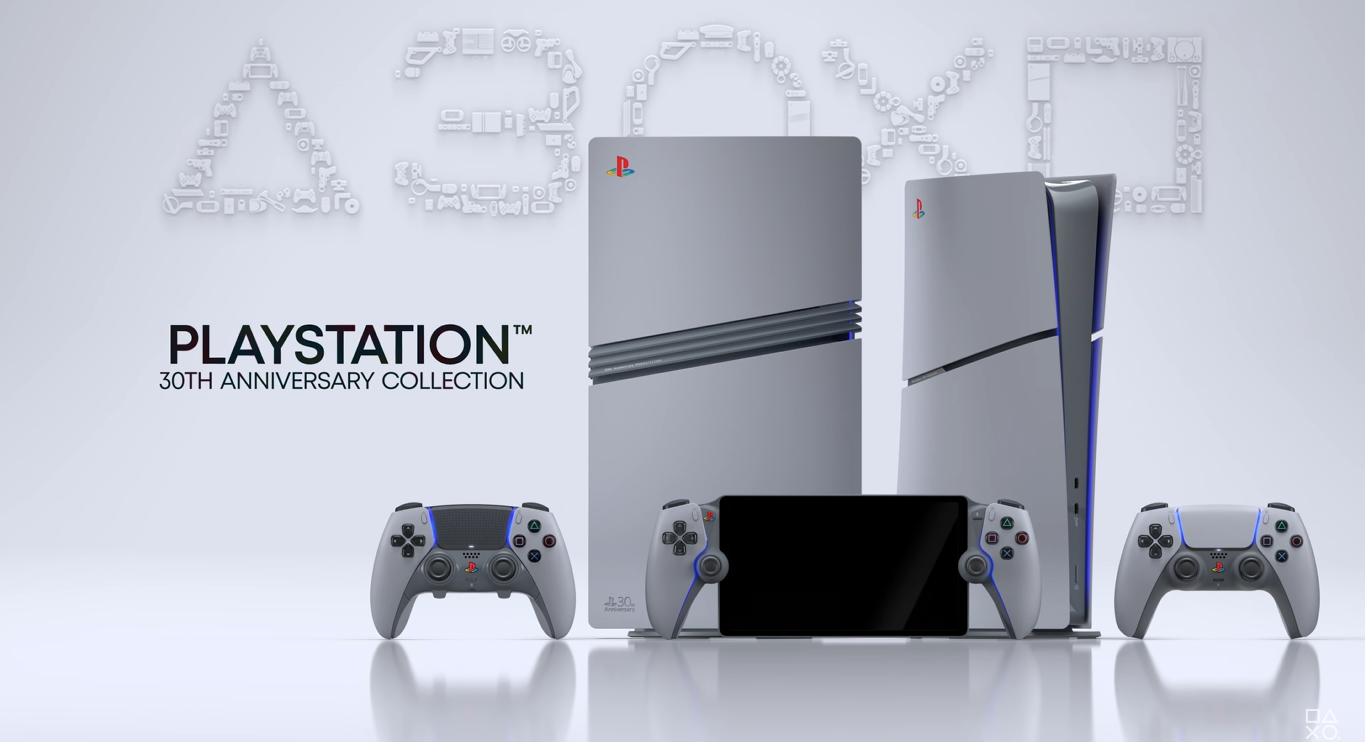 Sony presentó su nueva colección de PS5 inspirada en la emblemática PlayStation 1