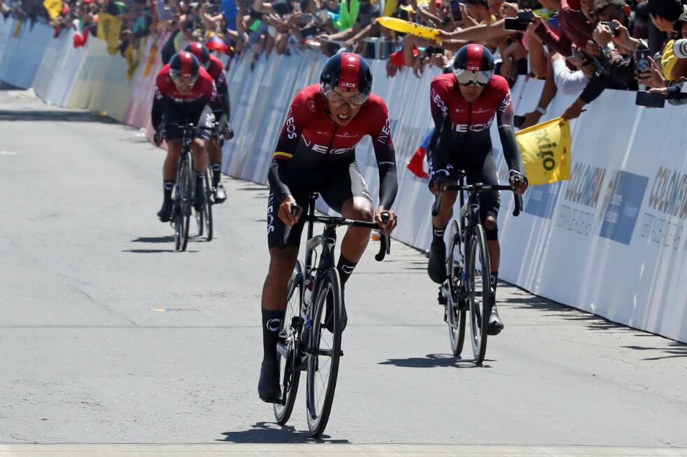 Las imágenes que dejó la primera etapa del Tour Colombia 2020