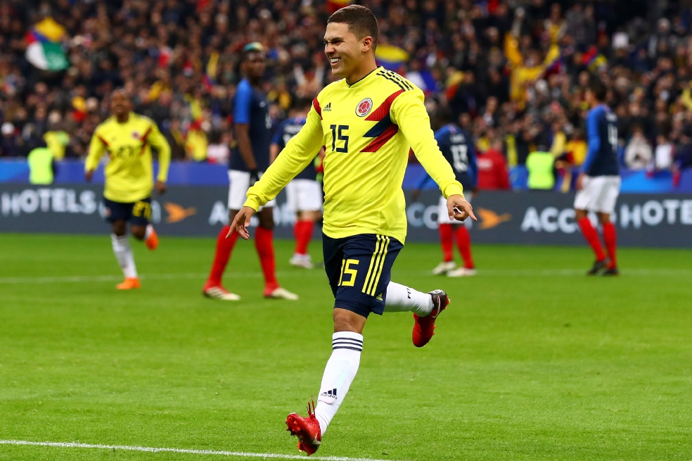 Juan Fernando Quintero ya está con la selección de Colombia