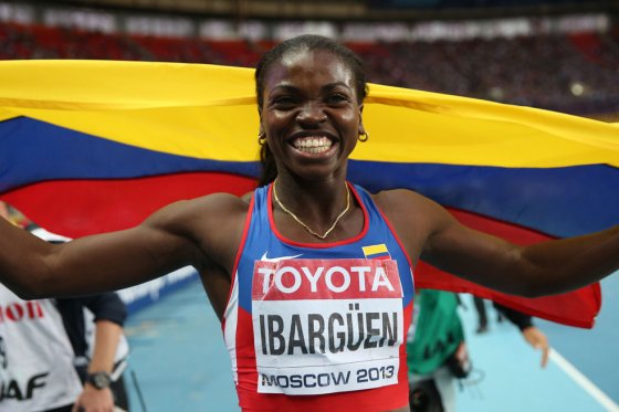 Caterine, segunda atleta suramericana con oro olímpico en 68 años